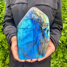3.63LB Natural elongated stone Madagascar polished crystal healing stone picture