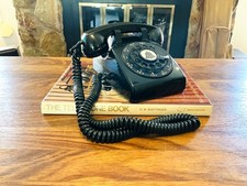 Vintage Western Electric 1964 WORKING MCM Telephone, Classic Black  Desk Phone picture