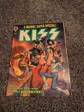 Marvel Comics Marvel Super Special KISS 1977 Single Issue Comic Book w/ Poster picture