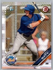 2019 Bowman Draft First Brett Baty #BD-39 New York Mets picture