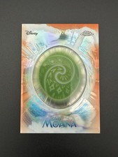 The Heart Of Te Fiti Shadowbox /25 Orange Refractor - 2026 Topps Chrome Disney picture