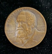 1831-1931 IH International Harvester BRONZE MEDAL Cyrus Hall McCormick 1809-1884 picture