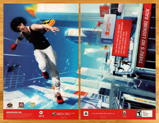 2008 Mirror's Edge Xbox 360 PS3 Vintage Print Ad/Poster Video Game Promo Art picture