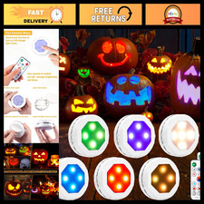 Halloween Pumpkin Lights, Pumpkin Lights with Remote Control picture