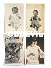 RARE Dr. Morgan Optician EYES Advertising photo postcard RPPC Vermillion SD picture