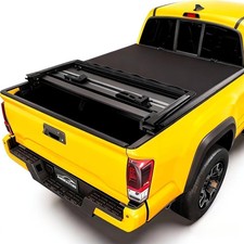 Soft Tri-Fold Truck Bed Tonneau Cover for 2015-2026 Ford F150 F-150 5.5FT picture