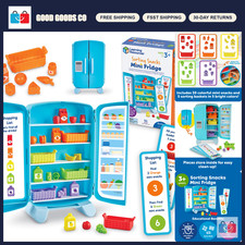 Mini Fridge Sorting Snacks Educational Toy for Kids - Fun Learning Activity picture