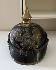 PARTS Anhalt 93rd Infantry Regiment German Pickelhaube WWI - READ DESCRIPTION picture