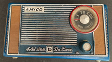 Vintage Amico Solid State 15 Transistor Radio,Model HKN23 picture