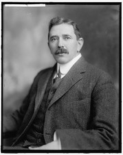 Photo:Hon H.A. Metz Portrait Mustache Suit picture