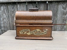 Thomas A Edison Model H Cylinder Home Phonograph Case picture