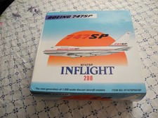 Extremely RARE Collectors' FIND  Boeing 747 SP Factory Markings, 1:200, PERFECT picture