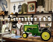 Froelich Iowa Burlingame General Store 1890s John Deere Tractor Display picture