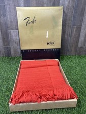 Faribo 100% Virgin Wool Blanket Bittersweet 54x72 NOS Throw picture