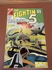 The Fightin 5  #41 2nd  App Peacemaker  (1966) Rare Season 3 Coming picture
