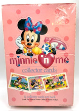 Vtg. 1991 Disney Minnie 'N Me Collector Cards, Factory Sealed Box, Impel picture