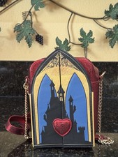 Danielle Nicole Disney Evil Queen Castle Heart Crossbody Bag NWOT picture