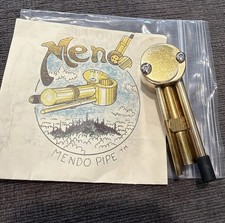 MENDO Pipe Original Unused Collector Item w/paperwork EZ Clean Like Proto Pipe picture