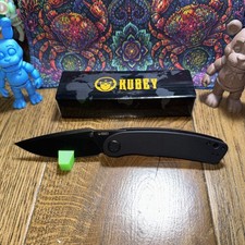 Kubey Momentum KU344E. D2 Blade. G10 Handle. Front Flip. Thumb Stud. Liner Lock. picture