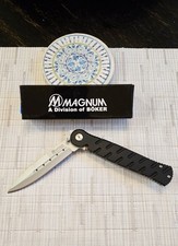 Boker Plus Double Edge Tactical Folding Knife G10 Heavy Duty EDC Pocket Blade picture