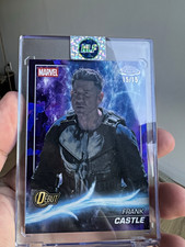 2025 Topps Chrome Marvel Studios Sapphire Debut Frank Castle Purple 15/15 Omega picture