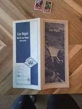 Vintage 1979 AAA Las Vegas Nevada City Street Travel Road Map picture