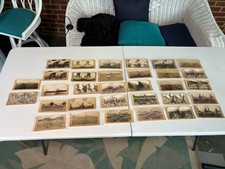 Lot (32) Antique Stereoview Cards — 1902 Mount Pelée Eruption, St. Pierre Mart. picture