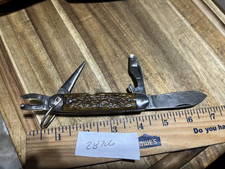 1944 WW2 Kingston US Army  Knife Rogers Bone Rare (28706) picture
