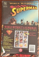 1993 DC Comics – World Without a Superman Special Collector’s Set Factory Sealed picture