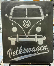 Volkswagen VW Bus Metal Wall Art 20x24 Handmade Aluminum Relief Garage Sign picture