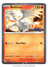 Reshiram 022/142 Cosmos Holo Stamped Promo Stellar Crown Pokemon Near Mint picture