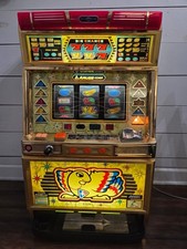 Vintage 1999 Aruze Big Chance Pachislo Skill Stop Slot Machine Working Key Token picture