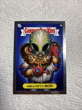 2022 Topps Garbage Pail Kids Ronald Acuna Jr Silver Foil Braves MVP picture