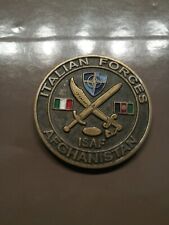 ITALIAN FORCES ISAF AFGHANISTAN Challenge Coin picture