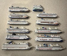 Norwegian Cruise Line Replica Cruise Ship Ornament Lot of 12 Collectible Gift🛳️ picture