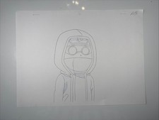 SHINO NARUTO Anime Production Art Animation Cel  Vintage Genga P33 I10 picture