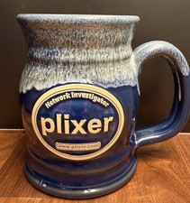 PLIXER Network Investigator 2013 Deneen Pottery Advertising Mug 20oz picture