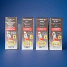 (4)~Primatene Mist Epinephrine Inhalation Aerosol 160 Sprays 11.7g  EXP 10/2027 picture
