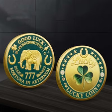 Lucky Holiday Coin Collectable Commemorative St. Patrick's Day Good Luck 1-pc picture