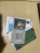 Lot of (9) Vintage Advertising Trade Cards Maine and Conn picture