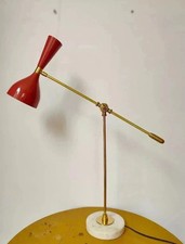 1950's Modern Italian Mid Century Stilnovo Style Desk or Table Lamp Study Lamp picture