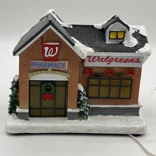 NEW 2025 Walgreens Winter Scene Light-Up Holiday Christmas Village House Store picture