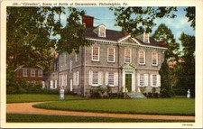 Cliveden Philadelphia PA Vintage Postcard picture