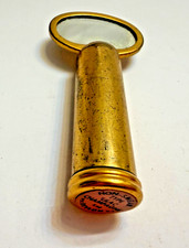 Vintage 1940s/1950s Revlon Champagne Non-Smear Lipstick Case w/ Mirror K68 picture