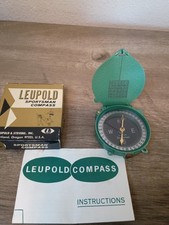 Vtg 1950s NOS Leupold and Stevens Instruments Sportsman Compass Portland Oregon picture