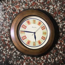 Pfaltzgraf Sedona Pattern Bulova Limited Edition Wall Clock picture