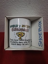 World's Nicest Grandma Mug Shoebox Greetings Hallmark  New In Box picture