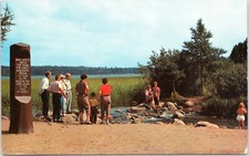 postcard Minnesota - Headwaters of the Mississippi River Near Bemidji, Minn. picture