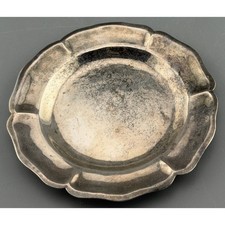 Vintage Peruvian 950 Silver Trinket Dish Tray Pasaje Alameda Signed picture
