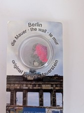 Berlin Wall fragment souvenir from the Mauermuseum Haus am Checkpoint Charlie. picture
